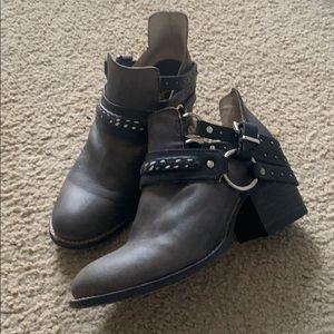 Freebird charcoal booties
